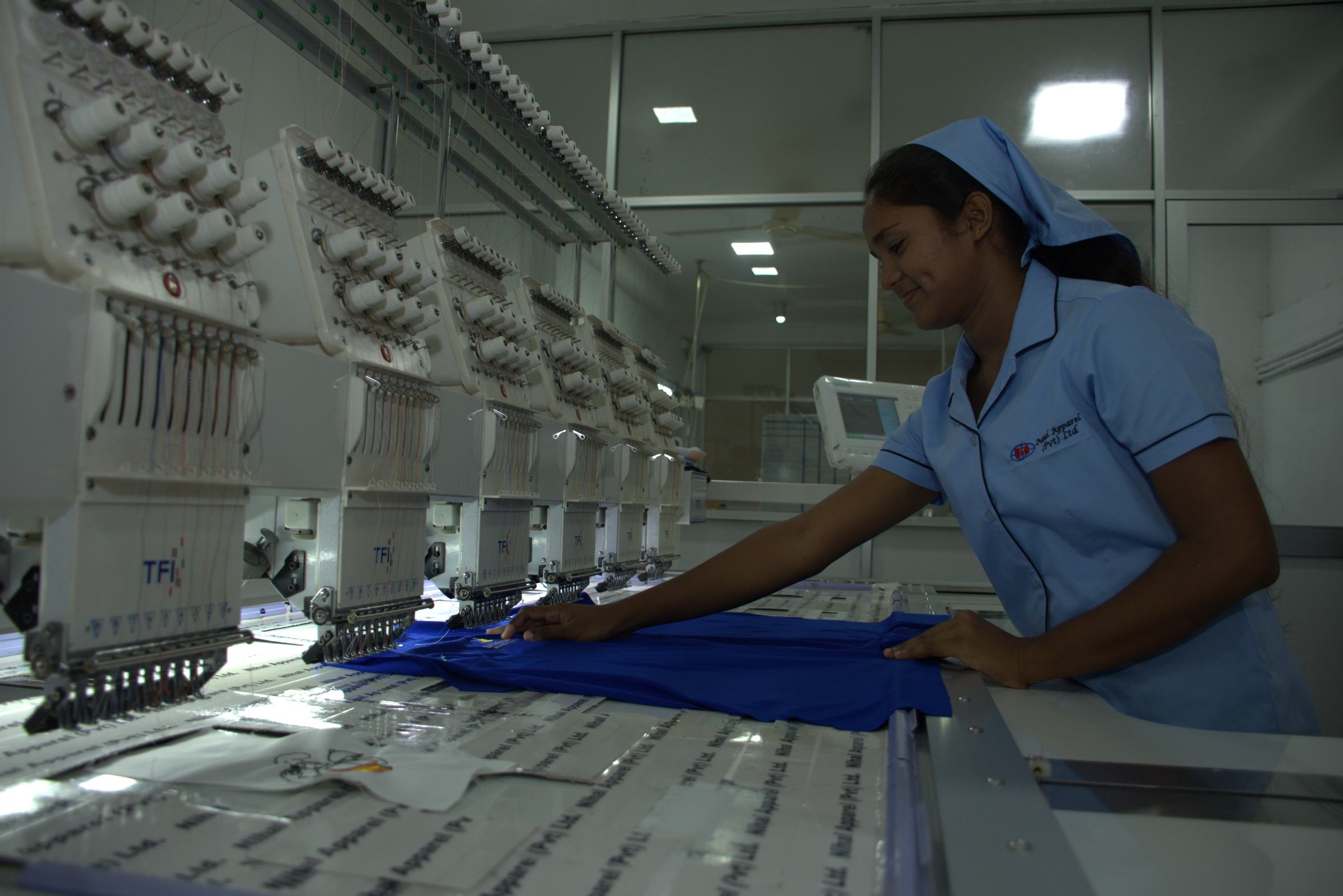 Premium fabric selection and stitching details